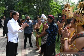 Presiden Jokowi harapkan kegiatan seni-budaya kembali bangkit