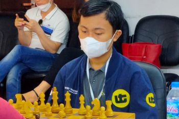 Pecatur Indonesia Arfan Aditya puncaki klasemen Ha Noi IM Chess Tournament 2022
