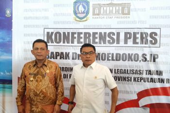 Gubernur apresiasi KSP percepat sertifikasi kawasan pesisir di Kepri