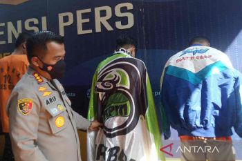 Polisi bekuk dua anggota geng motor lakukan penganiayaan