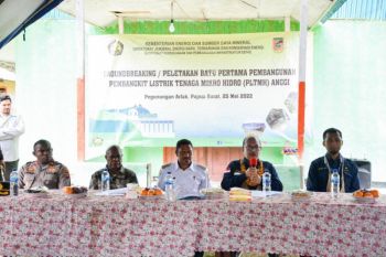 Pemerintah bangun listrik mikro hidro Pegunungan Arfak