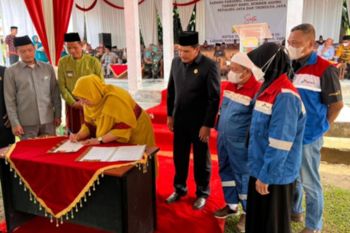 KKKS Pertamina bantu gedung terpadu Muaro Jambi