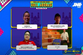 JNE gelar Goll..Aborasi Bisnis Online Kota Semarang