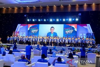 AHY lantik Ni'matullah Erbe sebagai Ketua DPD Demokrat Sulsel