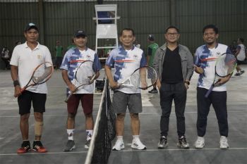 PTP Kemenkumham Jateng gelar turnamen tenis silaturahmi