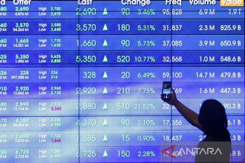 IHSG jelang akhir pekan diprediksi naik tipis ikuti pergerakan bursa saham di Wall Street