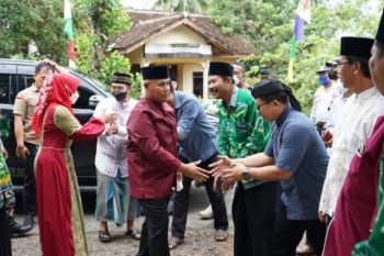 Bupati Lampung Selatan hadiri dzikir dan Manaqid Qubro di Kecamatan Merbau Mataram