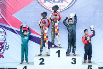 Pebalap gokart kembar Rasyad-Risyad siap ke Italia usai tampil apik di Sentul