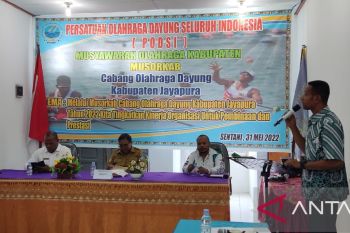 Hana Hikoyabi terpilih ketua Dayung Kabupaten Jayapura