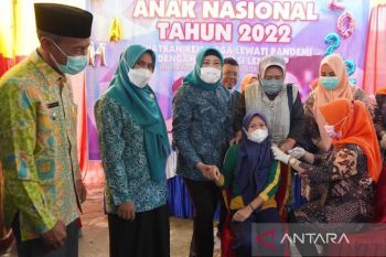 Kabupaten OKI daerah pertama di Sumsel canangkan Bulan Imunisasi Anak Nasional 2022