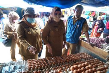 Disperindag Sultra pantau harga sembako tiga pasar di Kendari