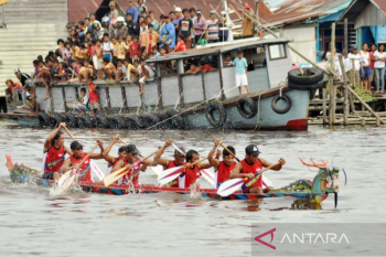 Gelorakan Fornas VI, Kabupaten OKI sukses gelar kompetisi bidar tradisional