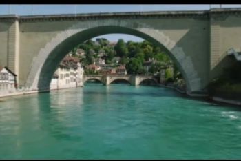 Inilah Sungai Aare, tempat anak Ridwan Kamil hanyut