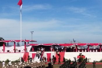 Presiden Jokowi mengajak anak muda bangsa bumikan Pancasila