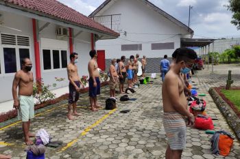 Rutan Bandarlampung perketat prokes napi yang sidang tatap muka