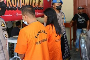 Polres Kotamobagu tangkap Pasutri  karena buat laporan palsu