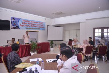 Disperindagkop Sawahlunto laksanakan pelatihan komunikasi publik untuk pelaku UKM