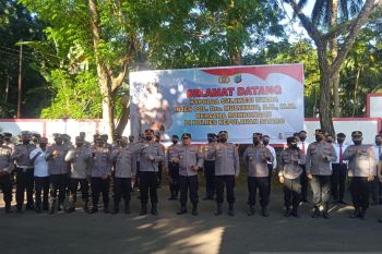 Kapolda Sulut ingatkan anggotanya tidak boleh lengah dan puas diri