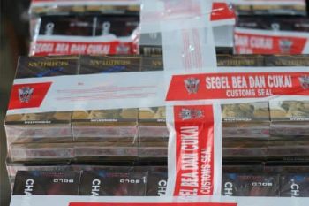 Bea Cukai Jambi amankan ratusan ribu batang rokok ilegal