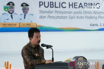 Wawako Padang Panjang minta pelayanan publik diselenggarakan dengan baik