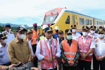 Pembangunan rel KA segmen III di Sulsel segera rampung