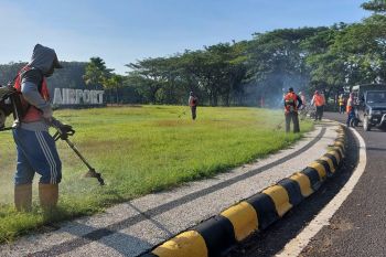 Bandara Lombok bersih-bersih memperingati Hari Lingkungan Hidup Sedunia
