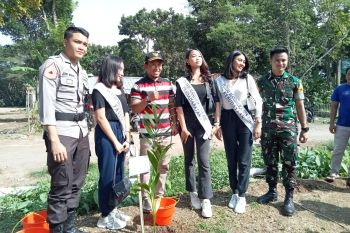 Kawasan Sirkuit Motocross Lantan Lombok Tengah dihijaukan