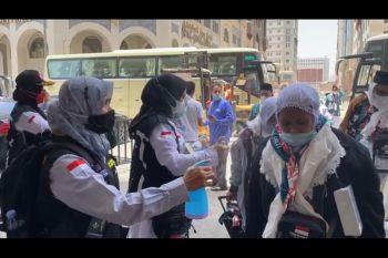 jamaah haji diminta waspadai cuaca panas di Madinah