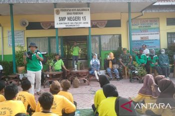 Hari Lingkungan Hidup Sedunia diperingati di SMPN 15