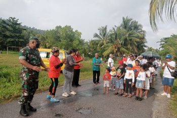 Koramil Biak Kota kawal pelaksanaan parade Hari Jadi Persatuan Wanita