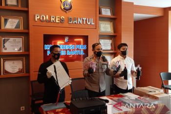 Pembuat uang palsu di Bantul diringkus polisi