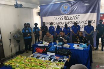 Tim gabungan dari BNN berhasil gagalkan penyelundupan 31 kilogram sabu asal Malaysia