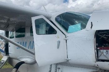Pesawat SAM Air tergelincir di Beoga Provinsi Papua