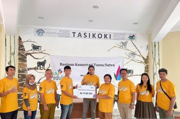 PLN UIP Sulawesi bantu upaya konservasi satwa liar di Sulawesi Utara