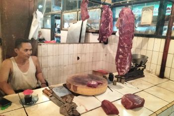 Harga daging sapi di Jakarta Rp150 ribu per kilogram