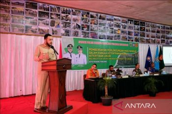 Satpol PP Damkar gelar pelatihan bagi anggota Satlinmas