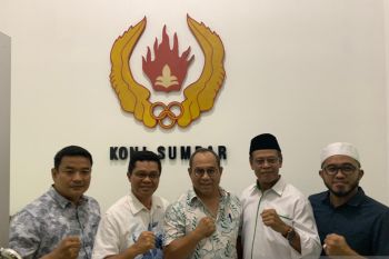 Ronny Pahlawan kantongi 41 dukungan maju sebagai bakal calon Ketua KONI Sumbar