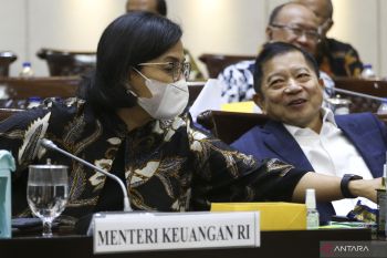 Sri Mulyani: Realiasi pendapatan negara capai target pada 2021, pertama dalam 12 tahun