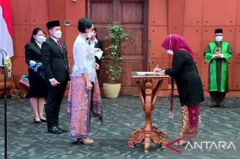 Sesjen Kemendikbudristek lantik Afdalisma sebagai Kepala LLDIKTI Wilayah X