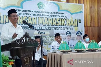 Kabupaten Barru Sulsel berangkatkan 80 warga berhaji pada 2022