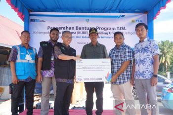 Gandeng BRI dan Pegadaian, PLN dorong kemajuan kelompok usaha Rice Milling unit modern