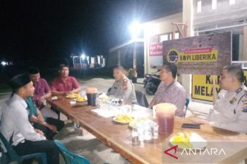 Polsek dan KNPI di Kepulauan Meranti siap berkolaborasi mendukung tugas