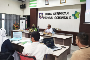 Pemprov kumpulkan dinas kesehatan se-Gorontalo bahas TPA tercemar limbah medis