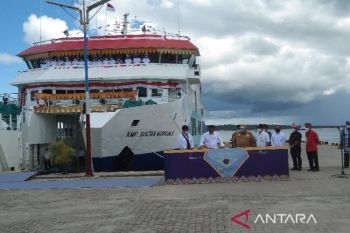 Presiden Joko Widodo resmikan kapal dan tiga pelabuhan di Wakatobi Sultra