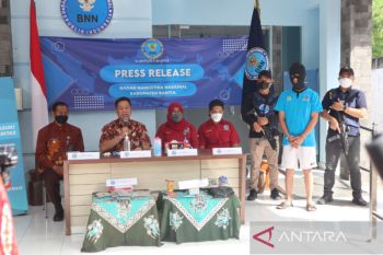 BNN Bantul mengamankan pelaku penyalahgunaan narkotika jenis ganja