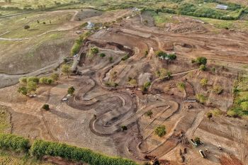 Lintasan MXGP Samota Sumbawa rampung