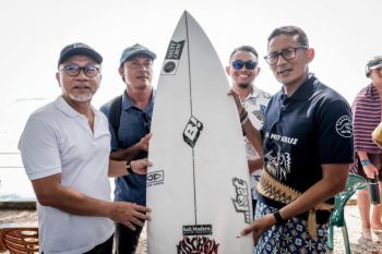 Menparekraf: Lokasi WSL Krui Pro 2022 adalah spot selancar terbaik di dunia