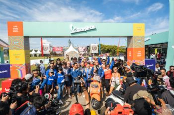 Vespa World Days sebagai kontribusi pecinta Vespa dunia