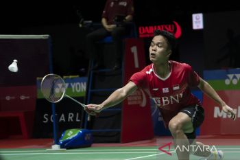 Indonesia Open 2022 - Ginting menang, hadapi Vittinghus di 16 besar