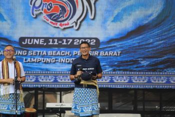 Menparekraf: Lokasi WSL Krui Pro 2022 adalah spot selancar terbaik di dunia